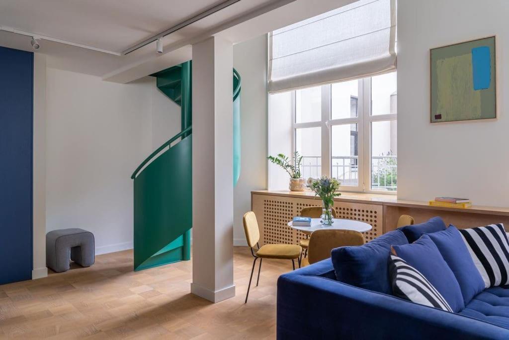 Designer Loft In The City Center Apartment Riga Luaran gambar